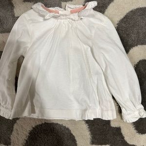 Baby Boden 3-6 Collared Top